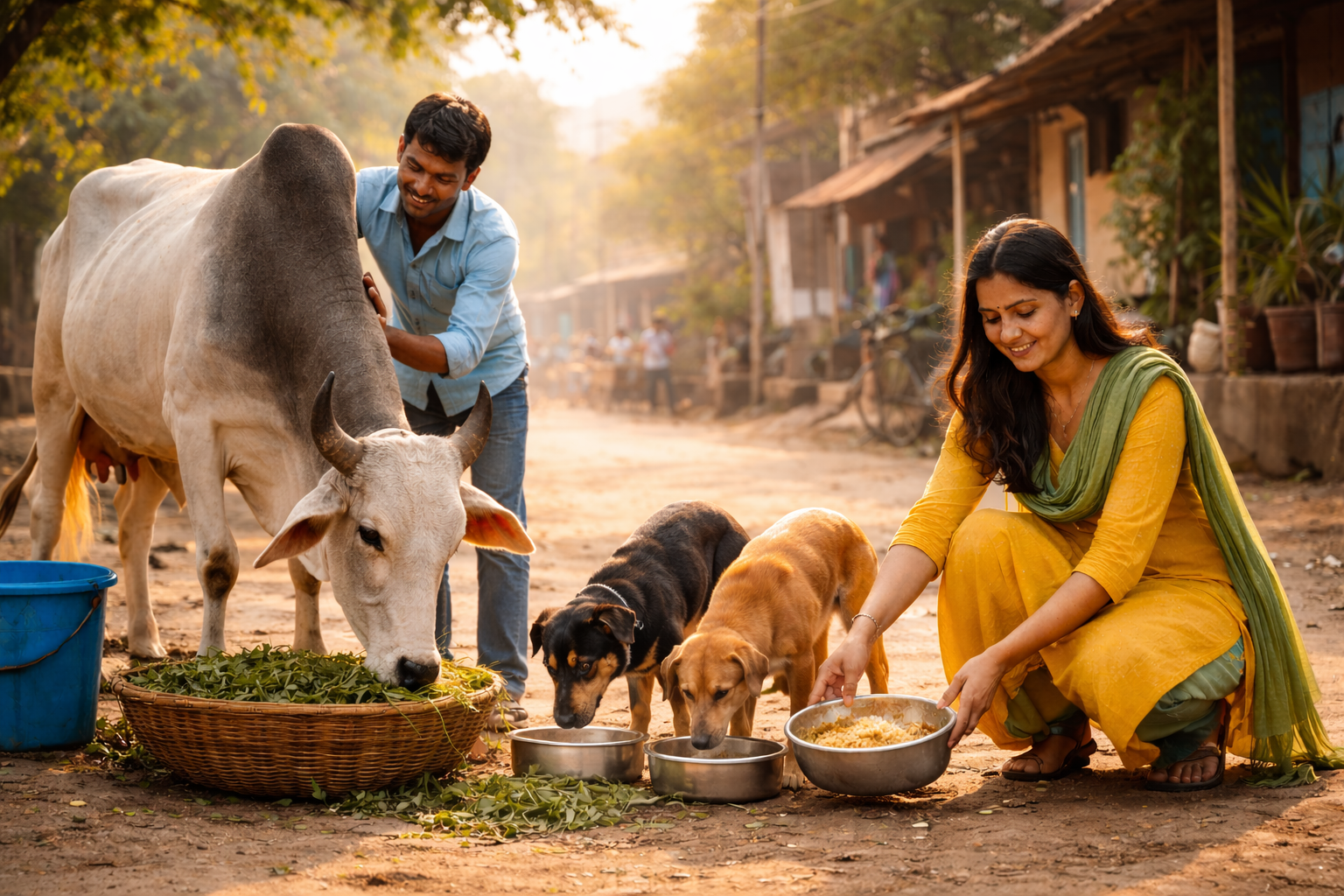 Street Animal Feeding